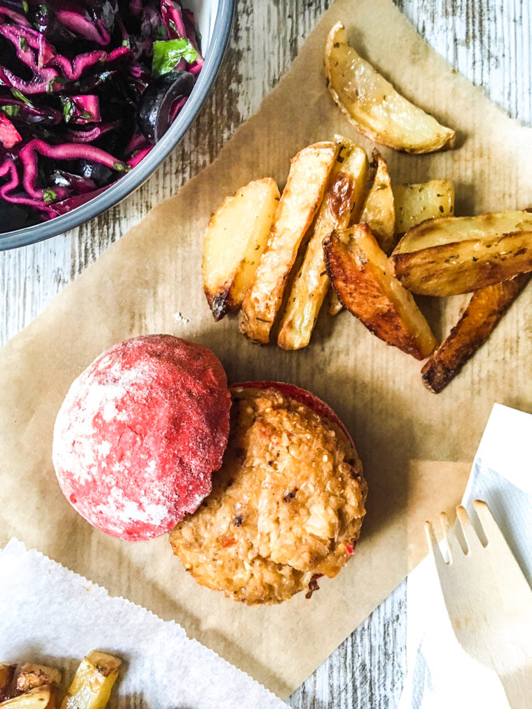 Spiced Cauliflower Burger Healthy Forkful